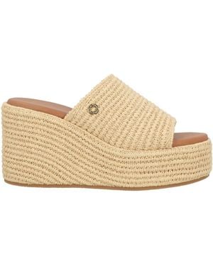 Maje Sandals Synthetic Fibers - Natural