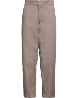 Dickies Khaki Trousers Polyester, Cotton - Grey