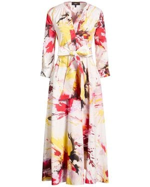 Bellini Maxi Dress Cotton, Elastane - White