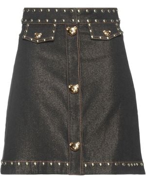 Moschino Denim Skirt Cotton, Viscose, Polyester, Elastane - Gray