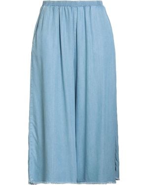 Ice Play Light Pants Lyocell - Blue