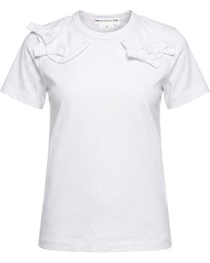 Comme des Garçons T-Shirt Cotton - White
