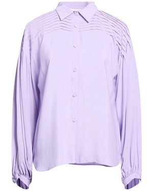 Suoli Lilac Shirt Acetate, Silk - Purple