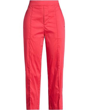 Semicouture Trousers - Red