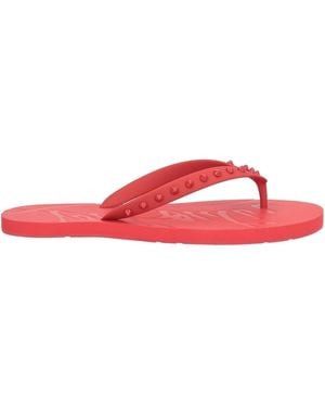 Christian Louboutin Thong Sandal - Red