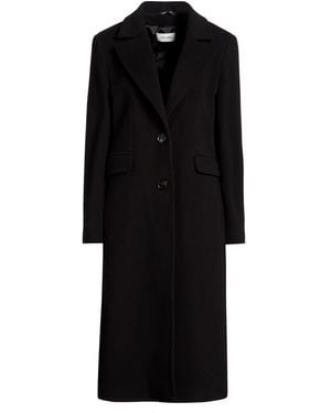THELAND Coat Wool, Polyamide, Cashmere - Black