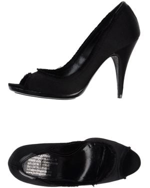 Pedro Garcia Pumps Textile Fibers - Black