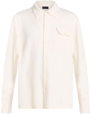 Roberto Collina Shirt Wool, Cashmere - White