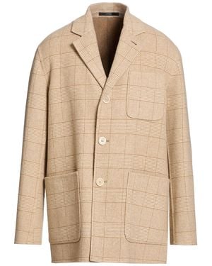 THELAND Blazer Virgin Wool, Cashmere - Natural