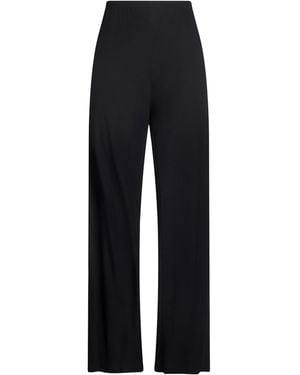 The Row Pants Silk - Black