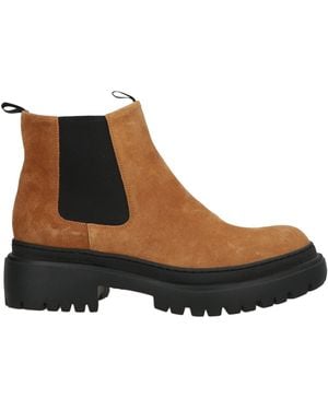 Pollini Botines De Caña Alta - Marrón
