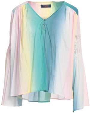 Trussardi Top Cotton - Blue