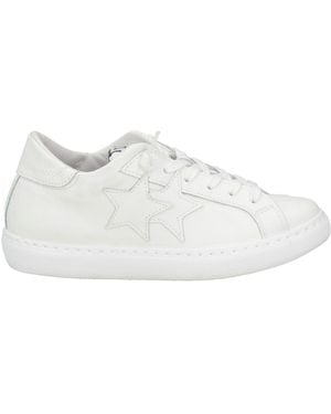 2Star Sneakers Leather - White