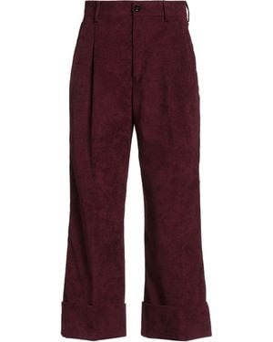 Berwich Burgundy Pants Polyester, Polyamide, Elastane - Red