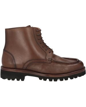 Testoni Botines De Caña Alta - Marrón