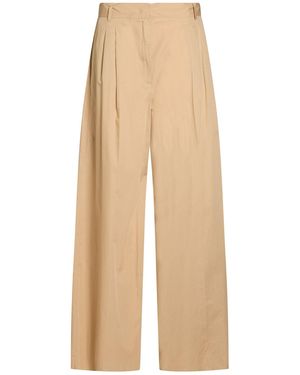 Marella Pants Cotton - Natural