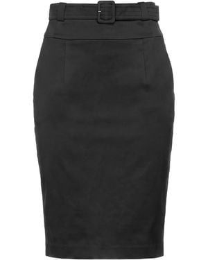 ESCADA Midi Skirt Silk - Black