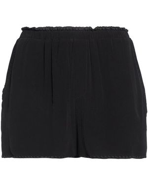 Isabelle Blanche Shorts & Bermuda Shorts Viscose - Black