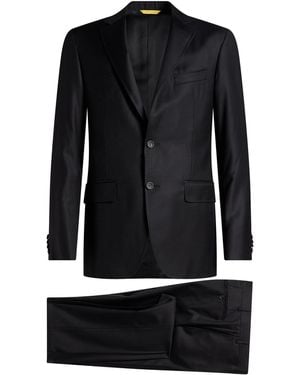 Canali Suit Wool - Black