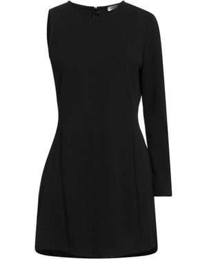 Motel Mini Dress Polyester, Elastic Fibers - Black