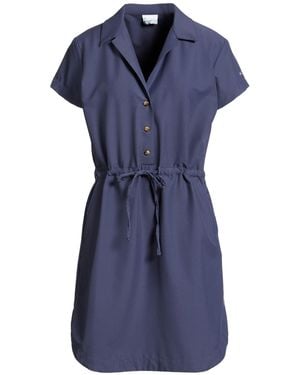 Columbia Mini Dress Nylon, Elastane - Blue