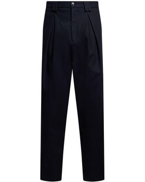 Giorgio Armani Trousers Cotton - Blue