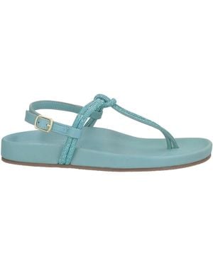 Emanuélle Vee Sky Thong Sandal Textile Fibers - Green