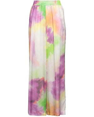 Twinset U&B Trousers Viscose, Acetate - Pink
