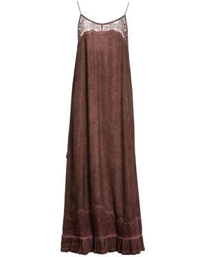 MAX&Co. Vestito Lungo - Marrone