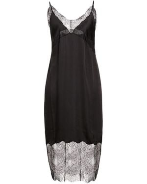 Anine Bing Midi-Kleid - Schwarz
