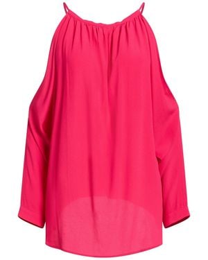 Semicouture Top Acetate, Silk - Pink