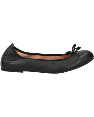 Unisa Ballet Flats Leather - Black