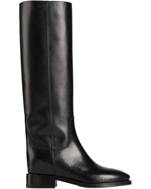 Santoni Boot Leather - Black