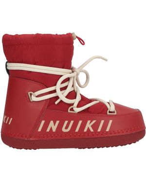 Inuikii Ankle Boots Synthetic Fibres - Red