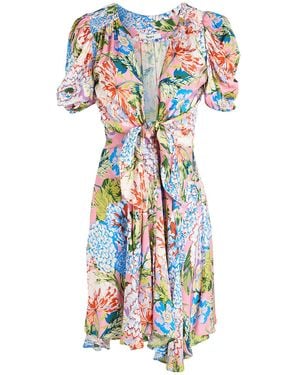Sisters Mini Dress Viscose - White
