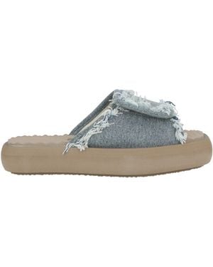 Eytys Sandals Textile Fibres - Grey