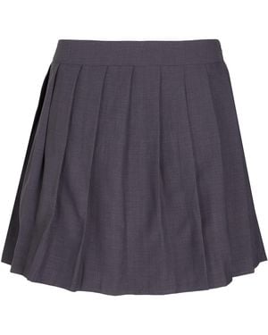 8 by YOOX Mini Skirt - Blue