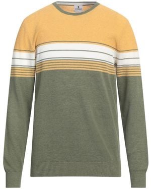Andrea Fenzi Jumper Flax, Cotton, Polyamide - Green