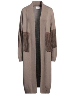 Snobby Sheep Cardigan Wool, Cashmere - Brown