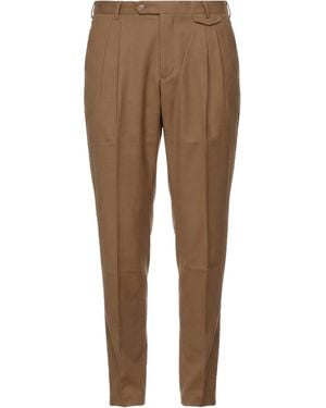 Santaniello Pants Polyester, Wool, Elastane - Brown