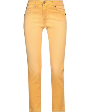 Marani Jeans Marigold Jeans Cotton, Lycra, Elastane - Yellow