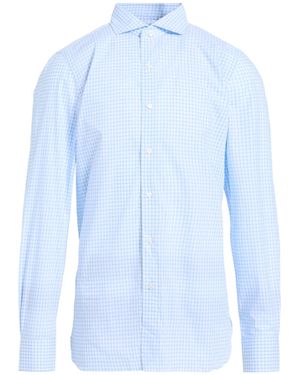 Finamore 1925 Sky Shirt Cotton - Blue