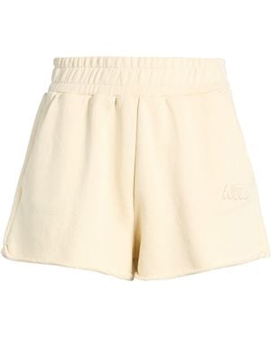 Autry Cream Shorts & Bermuda Shorts Cotton - Natural