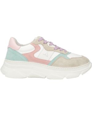 ED PARRISH Sneakers Leather - White