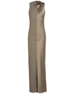 Ami Paris Maxi Dresses - Natural
