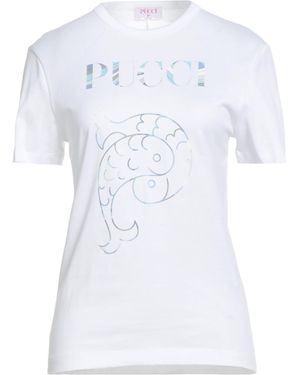 PUCCI T-Shirt Cotton - White