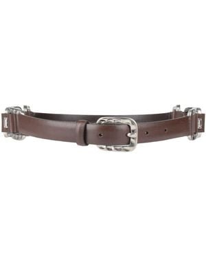 Alberta Ferretti Belt Leather - Brown