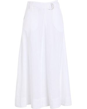 MAX&Co. Midi Skirt - White