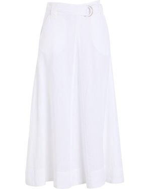 MAX&Co. Midi Skirt - White