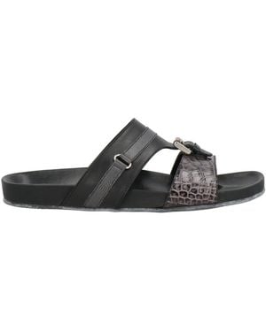 Santoni Sandals Leather - White